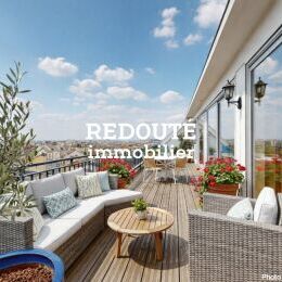 Appartement T5 Saint-Marceaux terrasse parking Reims