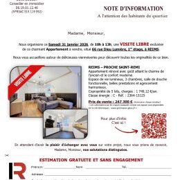 REIMS - SECTEUR PROCHE SAINT-REMI