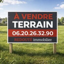 A Pontavert, terrain � b�tir de 548 m2.