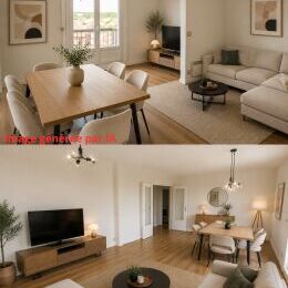 A VENDRE : Appartement T4 lumineux avec petits balcons - Saint-Brice-Courcelles