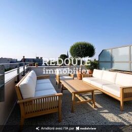 A VENDRE REIMS 51100 : APPARTEMENT T 4 DERNIER ETAGE / TERRASSE / BALCON / PARKING ET CAVE CENTRE VILLE