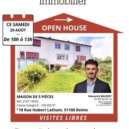MAISON Secteur EUROPE avec 3 CHAMBRES, JARDIN et SOUS-SOL