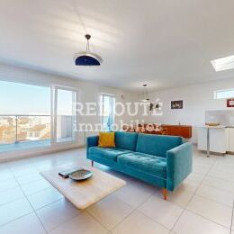 A VENDRE REIMS SECTEUR LUTON DERNIER ETAGE F4 AVEC TERRASSE