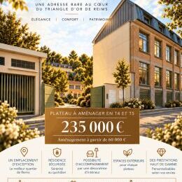 A VENDRE APPARTEMENT DUPLEX  - SECTEUR MOISSONS - EN PLATEAU