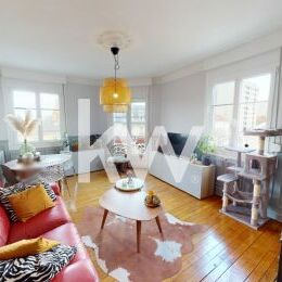 REIMS - VENTE d'un appartement de type 3 de 62 m² secteur JEAN JAURES