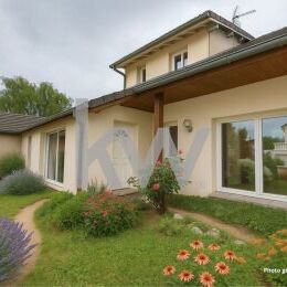 A VENDRE A 12 MN DE REIMS MAISON F6 AVEC GARAGE ET JARDIN CLOS