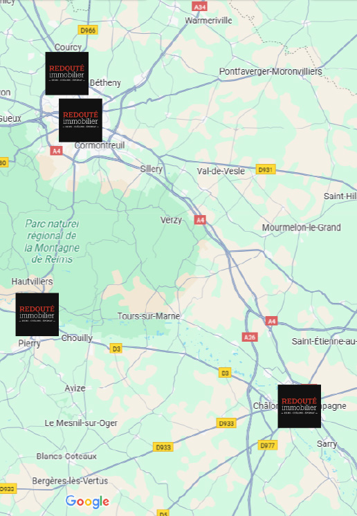 Les diffrentes agences de Redoute Immobilier